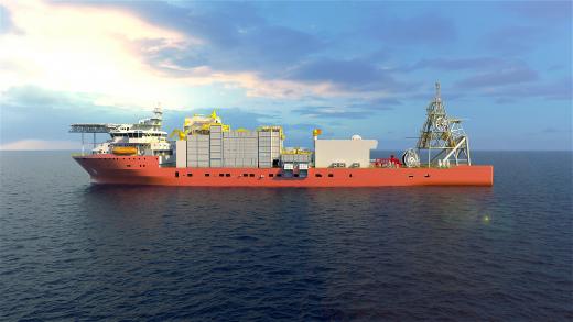 Side view Marineteknikk render