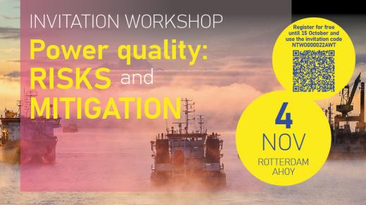 Alewijnse Europort workshop Power quality risks and mitigation