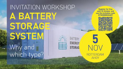 Alewijnse on Europort - workshop Battery storage system