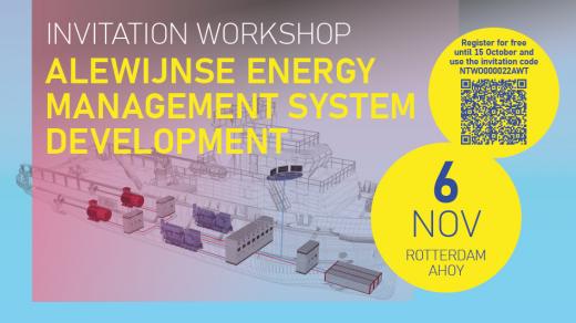 Alewijnse at Europort workshop - Alewijnse energy management system development