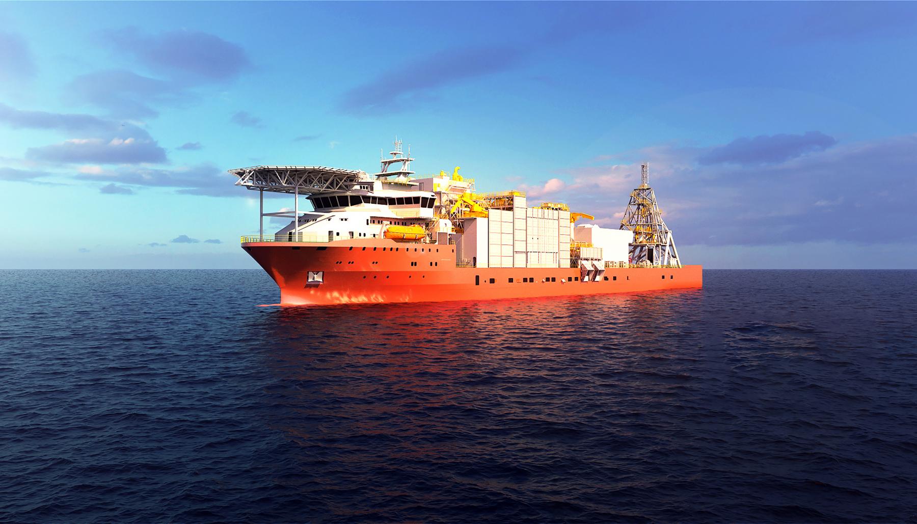 Contract for world s newest and largest offshore diamond recovery