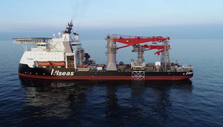 Alewijnse successfully delivered an Alewijnse Window Heating system on board Allseas' offshore construction vessel Fortitude.