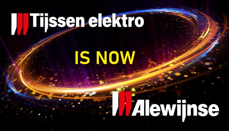 Tijssen Elektro is now Alewijnse