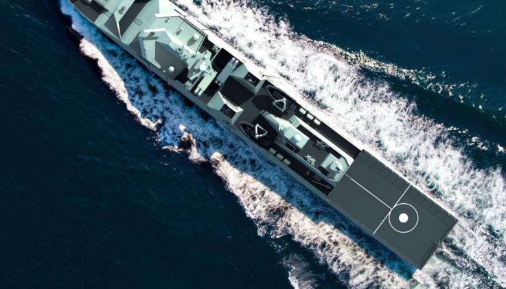 Alewijnse Damen PES Colombia fregat