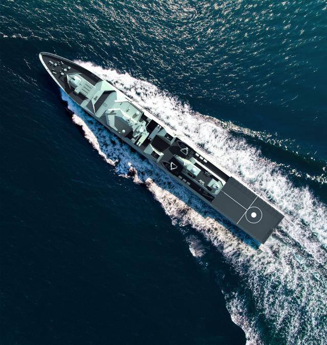 PES-frigate by Damen and Alewijnse for Colombian Navy